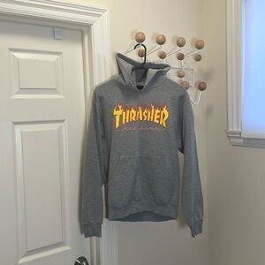 Thrasher - Classic Pullover Hoodie - Grey - Small